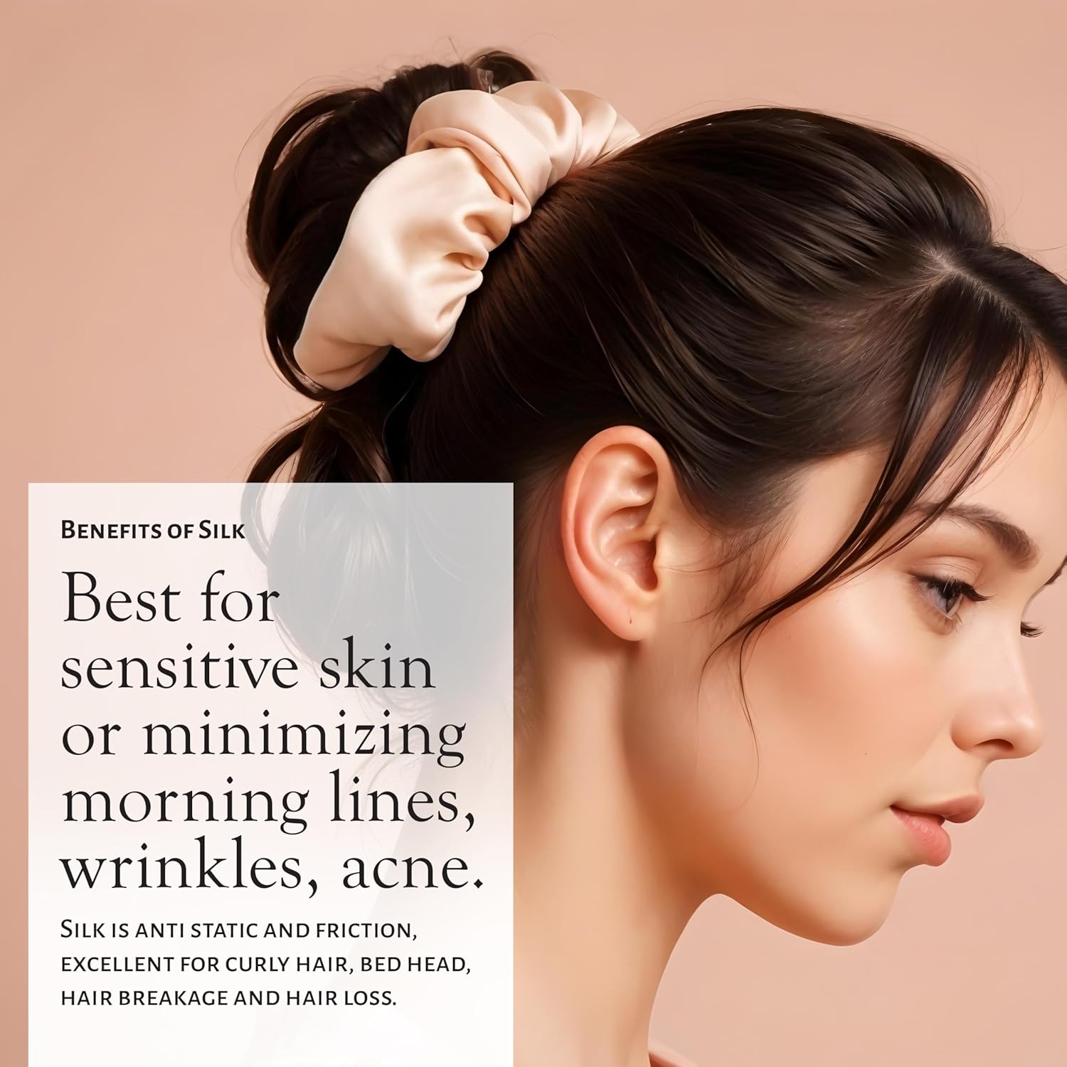 Mulberry-silkkityynyliina-lahjaset, silmänaamio, tyynyliina ja scrunchie        Mulberry Silk Pillowcase Gift Set, Eye Mask, Pillowcase, and Scrunchie